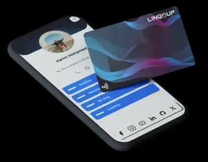 Share your LINQUP card with everyone